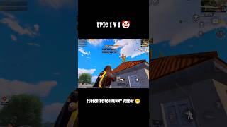 Epic 1 v 1 🤡🐸whyjuttshortstrendingfunnypubgmobileforyouytshortsBattlegroundsMobileIN [upl. by Nylrebmik]