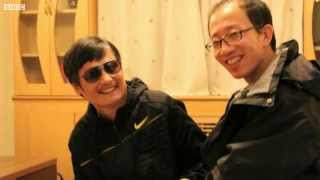 China Activist Chen Guangcheng Escapes House Arrest [upl. by Maurili543]