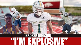 Unveiling the Future  Krosse Johnson Joins the Razorbacks  Arkansas Recruiting Spotlight [upl. by Eirrot542]