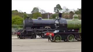 LNER D49 62712  246 quotMorayshirequotat NRM Shildon Steam gala SatMon [upl. by Enaywd647]