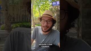 Italian guy speaks GEORGIAN in TBILISI  shorts [upl. by Orling]