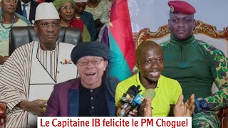 Le Burkina Faso recompense le Premier Ministre Malien Choguel Maiga pour ses efforts pour lAES [upl. by Kirat]