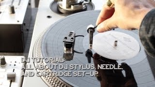 DJ Tutorial All About DJ Stylus Styli Needle Cartridge Setup  The DJ AOT Show Ep 8 [upl. by Millwater]