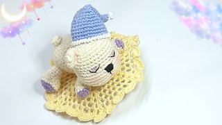 🐻 COMO HACER OSITO DORMILON  AMIGURUMIS  TUTORIAL PASO A PASO 🐻 [upl. by Tamberg416]