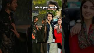 Haroon kadwani ruposh telefilm which one is your favourite actress with haroonruposhtelefilm [upl. by Alhan]