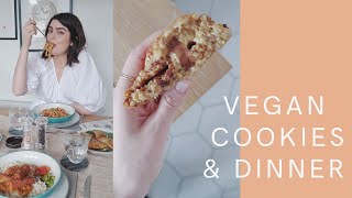 The BEST Vegan Cookie Recipe amp Winter Dinner Idea  AD  The Anna Edit [upl. by Berriman]