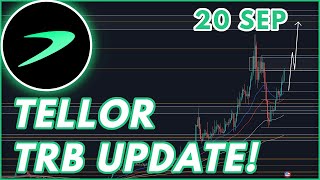 CAN TRB HIT 50🔥  TELLOR TRB PRICE PREDICTION amp NEWS 2023 [upl. by Nester821]