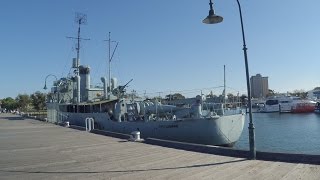 HMAS Castlemaine Australian Built Bathurst Class Corvettes Historic World War II Ship [upl. by Fahland]