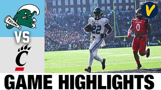 19 Tulane vs 24 Cincinnati  2022 College Football Highlights [upl. by Eciuqram]