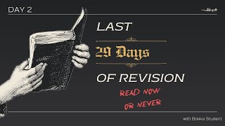 70th BPSC Prelims  Day 2 ■Revision Revision और सिर्फ Revision Day wise Target ll [upl. by Fitzsimmons]