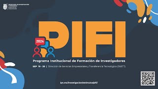 Programa Institucional de Formación de Investigadores 2024 [upl. by Torres]