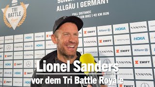 Lionel Sanders  Tri Battle Royale quotIll push Jan Frodeno to the limits of human potentialquot [upl. by Anisirhc]