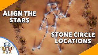 Assassins Creed Origins  Bayeks Promise  Align the Stars STONE CIRCLE Locations Stargazer [upl. by Lodhia488]