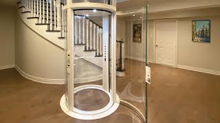 Savaria Vuelift Mini Glass Home Elevator [upl. by Salene818]