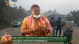 BAMENDA II COUNCIL 2ND DEPUTY MAYOR KILLED [upl. by Tonie]