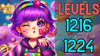 Levels 12161224 🍬✨ Candy Crush Saga [upl. by Balmuth]