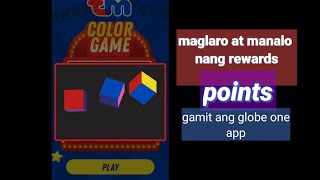 paano makakakuha nang points sa pamamagitan nang paglalaro sa globe one app [upl. by Monie]