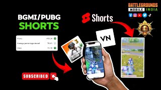 BGMIPUBG Shorts video editing Tutorial🔥✅🎁 [upl. by Kinney]