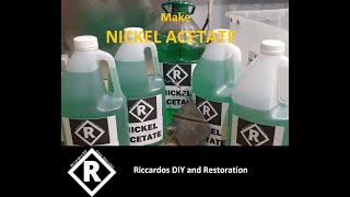 Make Nickel Acetate [upl. by Caressa]