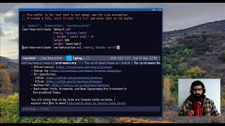 Emacs customize fonts generic method and fontaine package [upl. by Firahs]