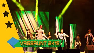 16 Hostel Dance Girls On VASSAUNT 2K19 at VSSUT BURLA 1st Day [upl. by Aicilihp]