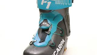 SCARPA Mens F1 Ski Boots [upl. by Annawak525]