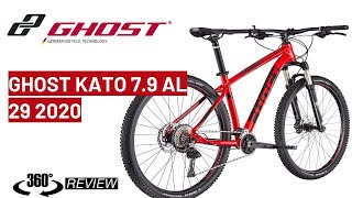 Ghost Kato 79 AL 29 2020  fine quality mountain bike 360 spin bike review [upl. by Ynnob]