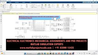 Matlab Simulation of Bidirectional V2G G2V with parallel Battery multiple EV charging in Simulink [upl. by Jacquette573]