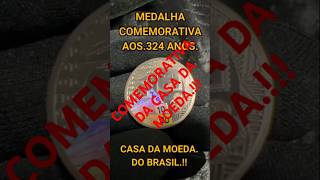 Moeda comemorativa casa da moeda wvnumismatica coleção coin foyou curiosidades euro [upl. by Trebmer]