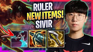 RULER TRIES SIVIR WITH NEW ITEMS  JDG Ruler Plays Sivir ADC vs Ashe  Season 2024 [upl. by Iadrahc344]