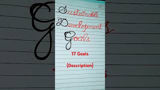 sustainable development goals  sdg  sdgs  the sustainable development goals [upl. by Nemrac998]