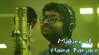 Making of naina Banjare song from pataakha movie  Arijit Singh [upl. by Stacy]