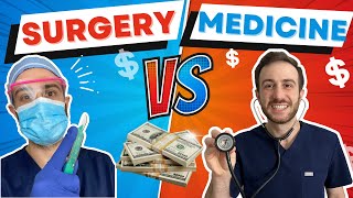 Surgery VS Medicine How to choose a medical specialty for medical students [upl. by Dustin351]