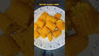 Butter Masala Corn  🌽 recipe corn buttercorn shorts youtubeshorts [upl. by Notlef]