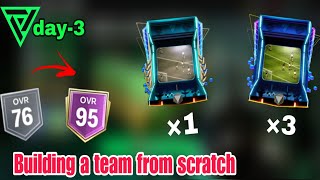 Fc mobile 24 Building a team dream from scratch amp Opening Packs day3 [upl. by Rad]