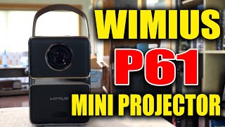 Wimius P61 Mini Projector Is it the Perfect Compact Projector for Indoor and Outdoor Use [upl. by Yezdnil]