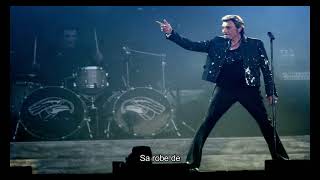 Johnny Hallyday  Le Pénitencier  KARAOKE INEDIT  Stade de France  Tour 66  2009 [upl. by Tindall180]