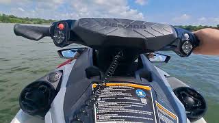 2024 seadoo Gtx 300 limited fun ride at the lake [upl. by Loram]