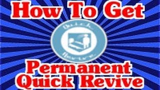 Black Ops 2 Get Permanent Quick Revive Tutorial TranZit Zombies [upl. by Femi]