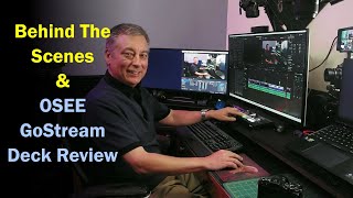 OSEE GoStream HDMI Mixer Deck Review and Behind the Scenes at Rob Trek Studios ep483 [upl. by Duston]