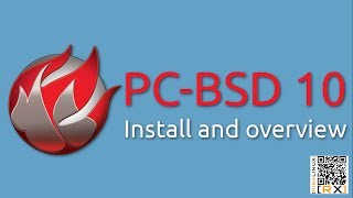 PCBSD 10 Install and overview  ideal for desktop or server HD [upl. by Ylecic773]