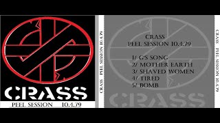 CRASS  10479 John Peel Session  UK Punk Demos [upl. by Ailey192]