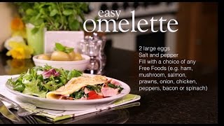 Slimming World synfree easy omelette recipe  FREE [upl. by Aicirt]