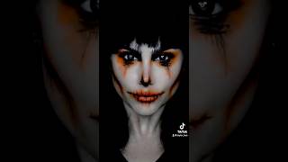 Scarecrow clown makeup tutorial  Easy halloween makeup idea [upl. by Per]