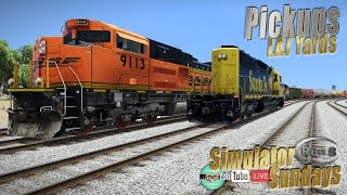 Run 8 Live  LAJ Yards  Runing Pickups [upl. by Alden]