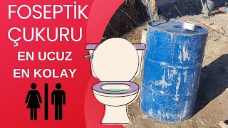 Foseptik Çukuru En Ucuz En Kolay Nasıl Yapılır [upl. by Aitnohs447]