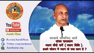 001 Meditation  ध्यान कैसे करें ध्यान विधि हमारे जीवन में ध्यान के लाभ आचार्य सत्यजित् आर्य [upl. by Burroughs]