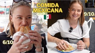 FRANCESA probando TODA SU COMIDA MEXICANA FAVORITA en la CDMX 🇲🇽 [upl. by Macomber]