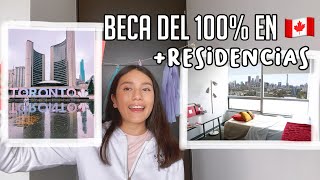 Beca COMPLETA para estudiar en la MEJOR universidad de CANADÁ 🇨🇦 [upl. by Lleraj]