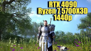 THRONE AND LIBERTY RTX 4090 amp Ryzen 7 5700X3D  1440p EPIC Settings  FRAMERATE TEST [upl. by Yerocal]